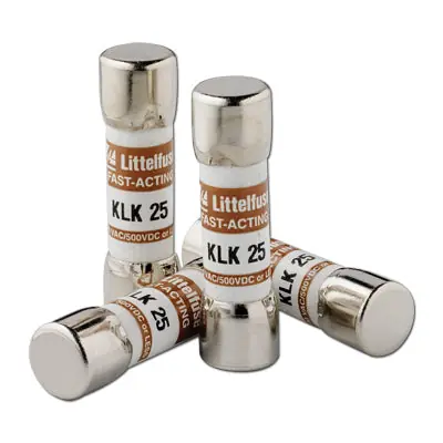 Littelfuse KLK004S Fast-Acting Midget Fuse for Mining Applications 4A 600VAC 100kA