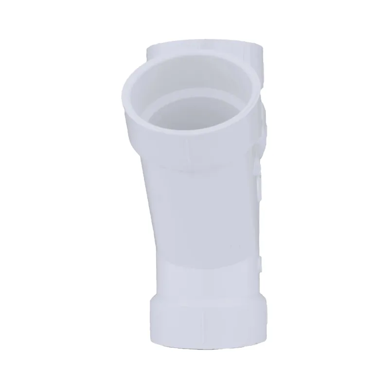 Charlotte Pipe 03638 2 WYE (Double) - Hub x Hub x Hub x Hub - PVC DWV