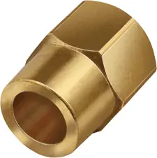 JB Industries N4-8 Brass Tube Fittings 1/2 Long 45 Degree Forged Refrigeration