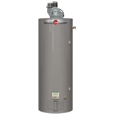 Rheem PRO+G50-65NRH62PDV Professional Classic Plus Gas Water Heater Power Direct Vent NAECA III 50 Gallon 65k BTU