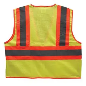 TruForce SV2C3L4XL Two-Tone Mesh Safety Vest 4X-Large