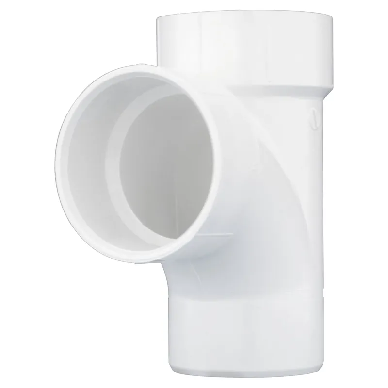 Charlotte Pipe 03481 3 Sanitary Tee (Street) - Ftg x Hub x Hub - PVC DWV