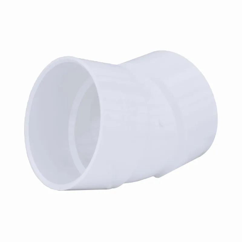 Charlotte Pipe 03420 6 1/16 Bend - 22 Deg - Elbow - Hub x Hub - PVC DWV