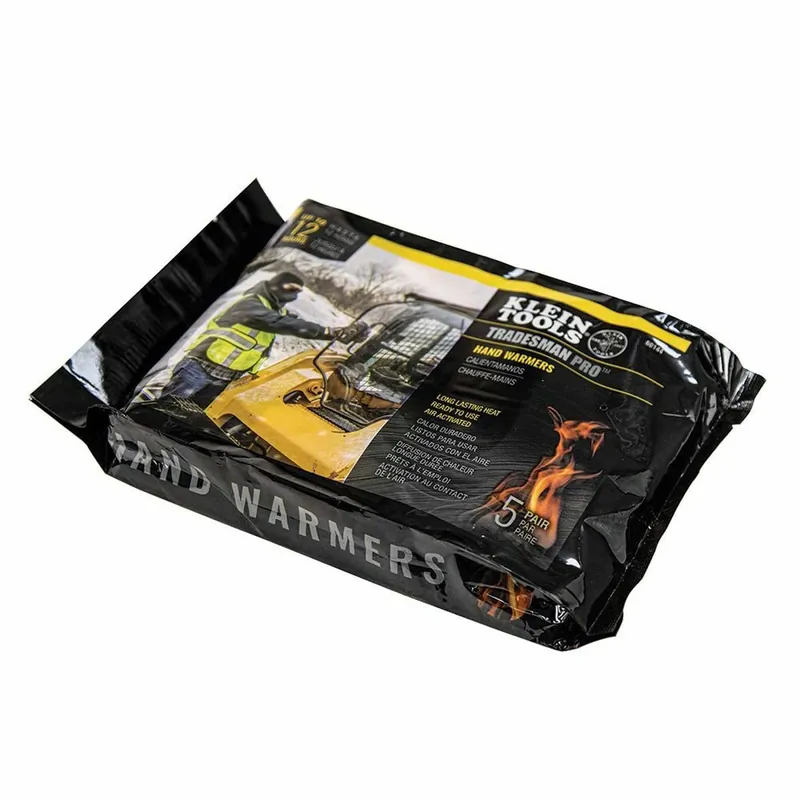 Klein Tools 60144-SEASONALITEMONLY Tradesman Pro Hand Warmers, 5-Pair, Up to 12 Hours of Long Lasting Heat