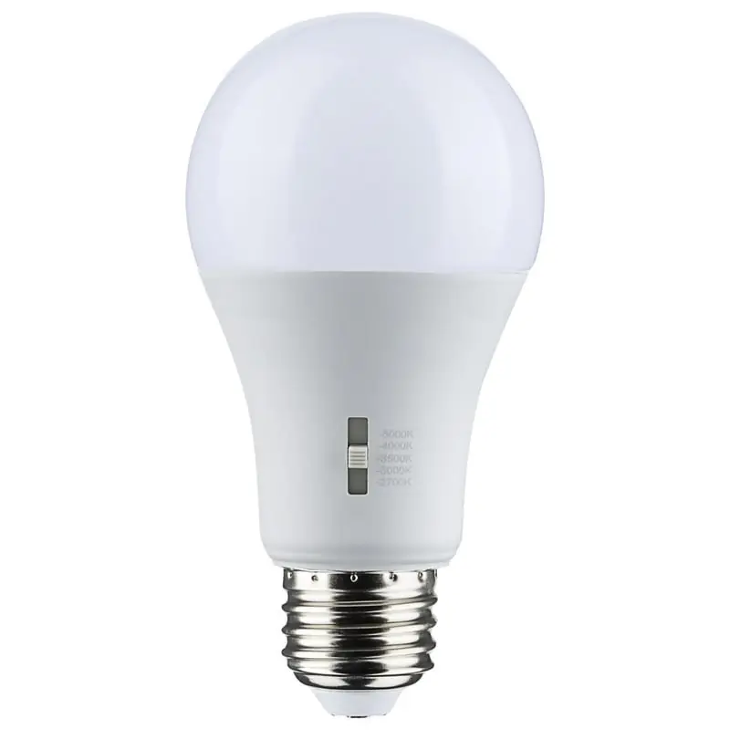 Satco S11791 LED Lamp 8.8 Watt A19 Medium Base CCT Selectable 120 Volt
