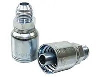 Jason Industrial 1225-1210 Male JIC 37 Flare 1-1/16 - 12 x 5/8 Hose ID