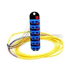 Corning CCH-CP12-59-P03RH Closet Connector Housing (CCH) Panel, Pigtailed, SC Connectors, Duplex, UPC, 12 F, Single-mode (OS2)
