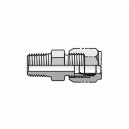 Parker 6FBU-S Ferulok Straight FBU Male Connector Flareless / NPTF