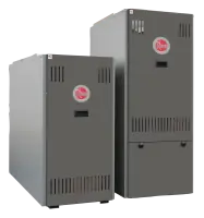 Boyertown ROLA-070E04F Classic ROLA Lowboy Oil Furnace, Less Burner, ECM / Variable Speed Motor, 70k BTUH