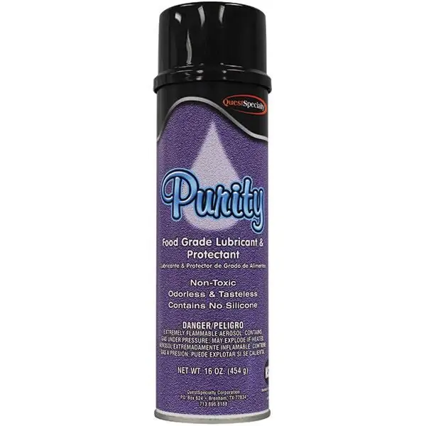 QuestSpecialty 540001 Purity Food Grade Lubricant & Protectant