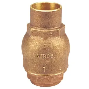 Nibco NJ7Q0XA S480Y-LF 1 Solder Ring CK Valve Bronze Replacement MPN