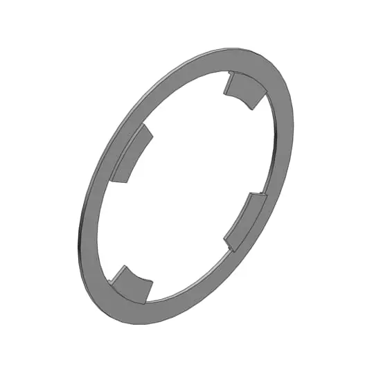ABB 3704 Thomas & Betts 3704 Steel Reducing Washer, 1 x 3/4 in, For Use With Rigid/IMC Conduits