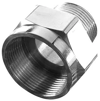 Appleton 737DM7T45 Threaded Cable Gland Adapter 1-1/4 in Interior Thread M63 Exterior Thread