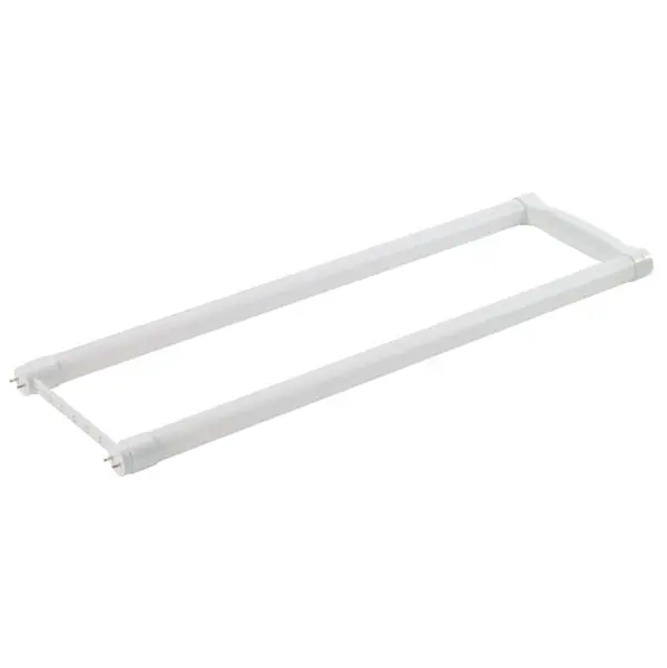 Keystone Technologies KT-LED15T8-U6GC-840-S 6-in Smart Drive Ballast Driven U-Bend T8 LED Lamp, 15W, G13 Medium Bi-Pin, 4000K