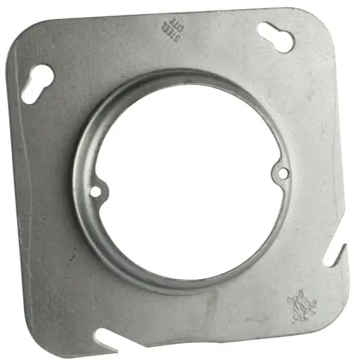 ABB 72C3 Steel City 72-C-3 Outlet Box Cover 4-11/16 SQ 5/8 D