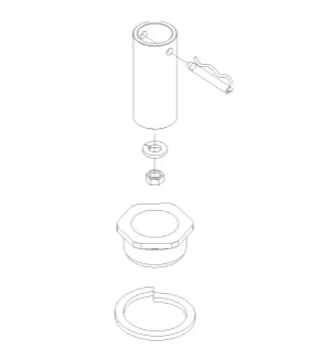 Schneider Electric AM-734 Replacement Linear Linkage Kit