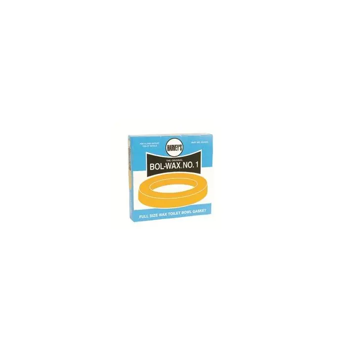 Oatey 007020-N Harvey Bol-Wax No. 1 Gasket with 1/4 x 2-1/4 Bolt Set
