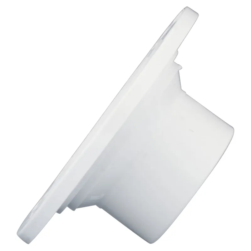 Charlotte Pipe PVC-00812P-0600 4 Closet Flange (w/Metal Ring) - Ftg x Hub - PVC DWV
