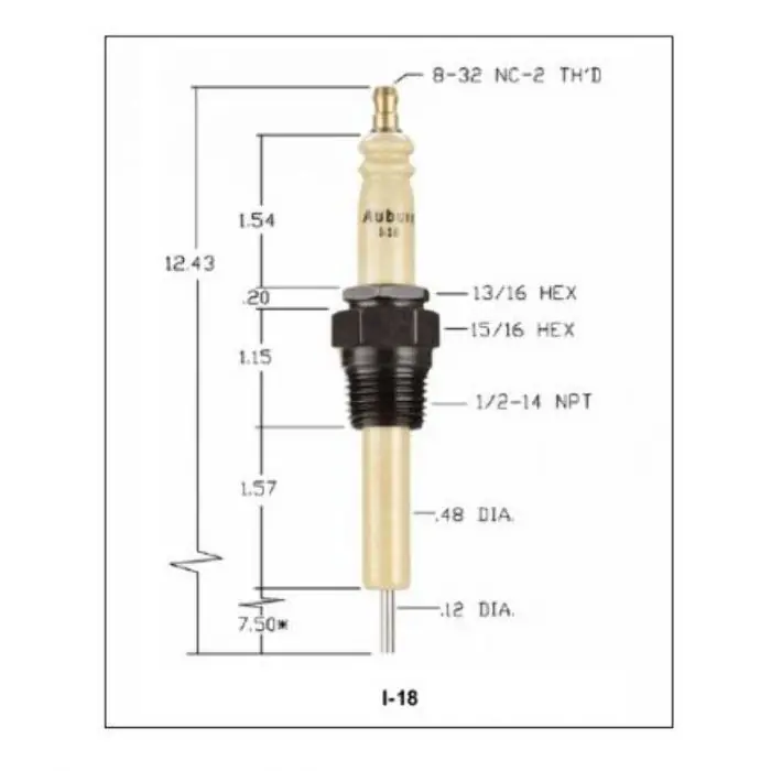Westwood I-18 Auburn Ignitor 7.5 In. Electrode