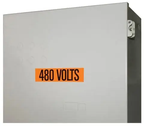 ABB WAT-5012 THOMAS & BETTS WAT-5012 PRES SEN SIGNS 120 VOLTS (1/2 in W x 2-1/4 in L) WAT-5012