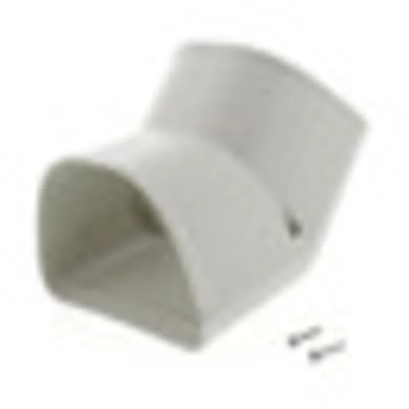 Rectorseal 84121 Fortress 4-1/2 Outside Vertical Plastic 45 Degree Elbow Ivory