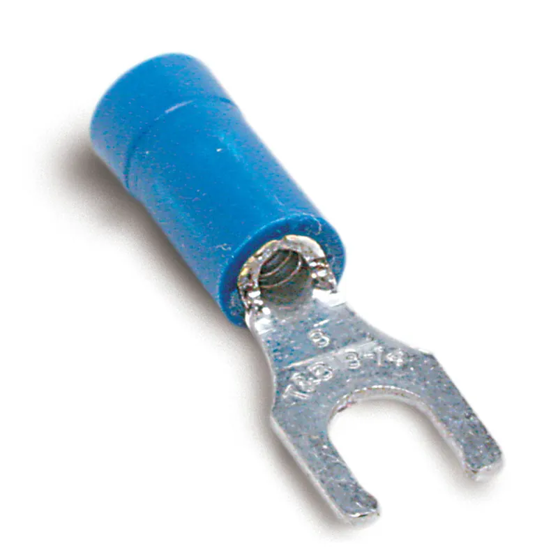 ABB RB2257 Vinyl-Insulated Locking Fork Terminal - #18-14, #10bolt (1000/Box)