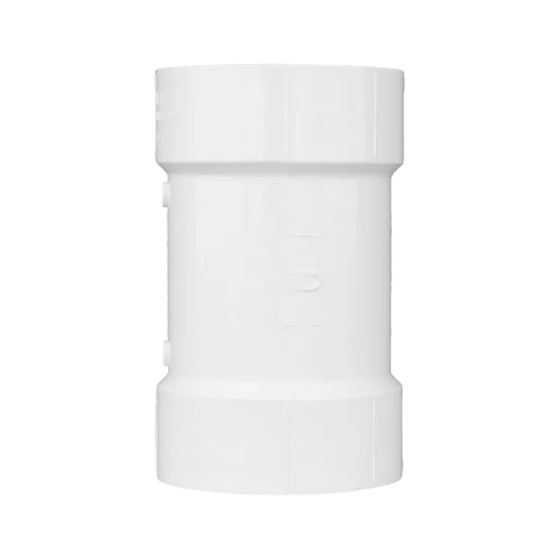 Charlotte Pipe 03476 4x4x3 Sanitary Tee (Reducing) - Hub x Hub x Hub - PVC DWV
