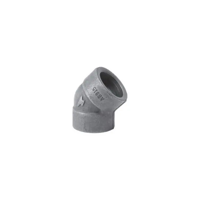 Anvil 0862013406 FIG 2151 45 deg Pipe Elbow 1 in Socket Weld 3000 lb