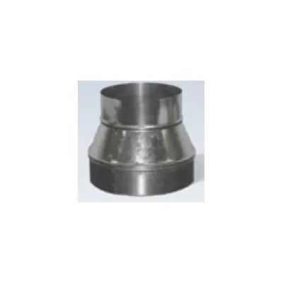 Lukjan RX411208 RX41 (431) Round Pipe Tapered Reducer, Less Crimp, 12 x 8