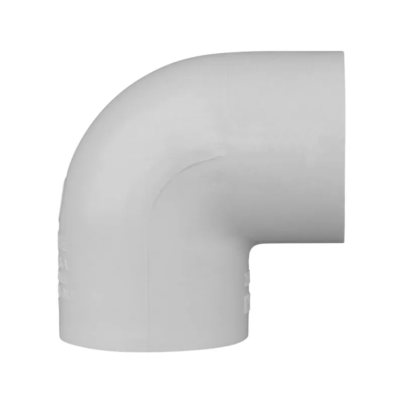 Charlotte Pipe PVC-02300-1000 1 - SCH40 PVC Elbow - 90° - Slip x Slip