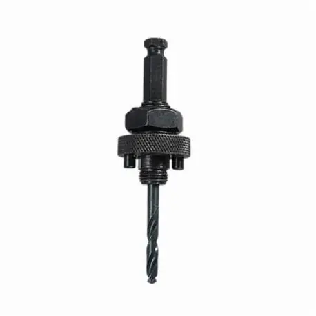 Lenox 17798056L Quick Change Hole Saw Arbor 3/8 in Shank Hex Shank Carbon Steel
