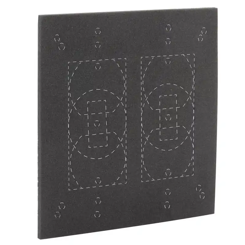 Multiple 5020-0 2 Gang Weatherproof Box Gasket