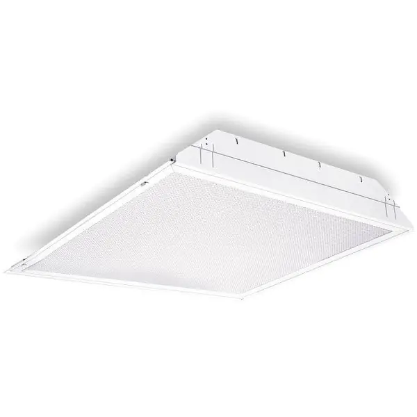 Acuity Brands GT2UMV Lensed Troffer, Fluorescent Lamp, 64 W Fixture, 120 to 277 VAC