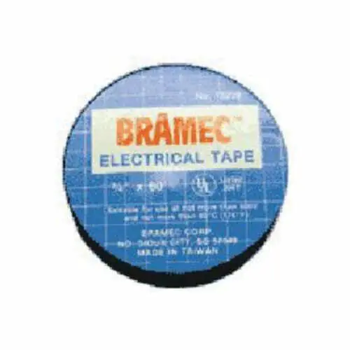 Bramec 13229C 3/4 x 60' Electrical Tape (Bulk Pack)