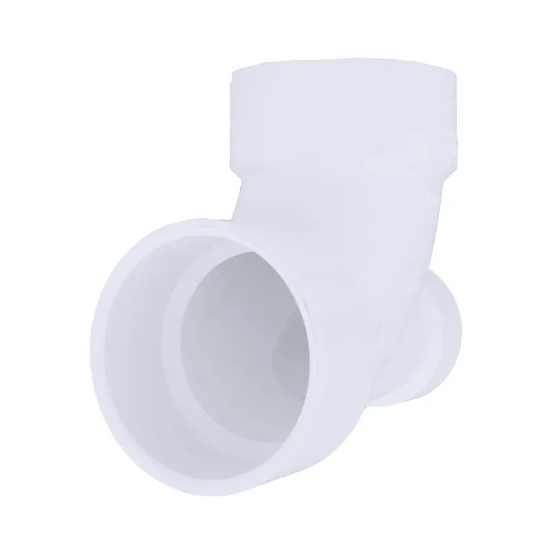 Charlotte Pipe 03376 3x3x2 1/4 Bend - 90 Deg - Elbow (Low Heel) - Hub x Hub x Hub