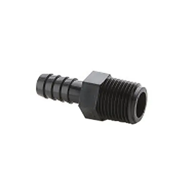 Parker P10MCB8 Connector, 5/8 in, Polyethylene, Domestic