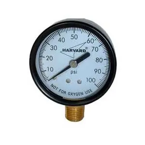 American Granby EIPPG602-4L Pressure Gauge 60 PSI 1/4 Bottom Mount