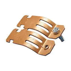 nVent CADDY COPC0100CP COPC Single Piece Strut Clamp for Copper Tube 1 Copper Tube 1 1/8 OD