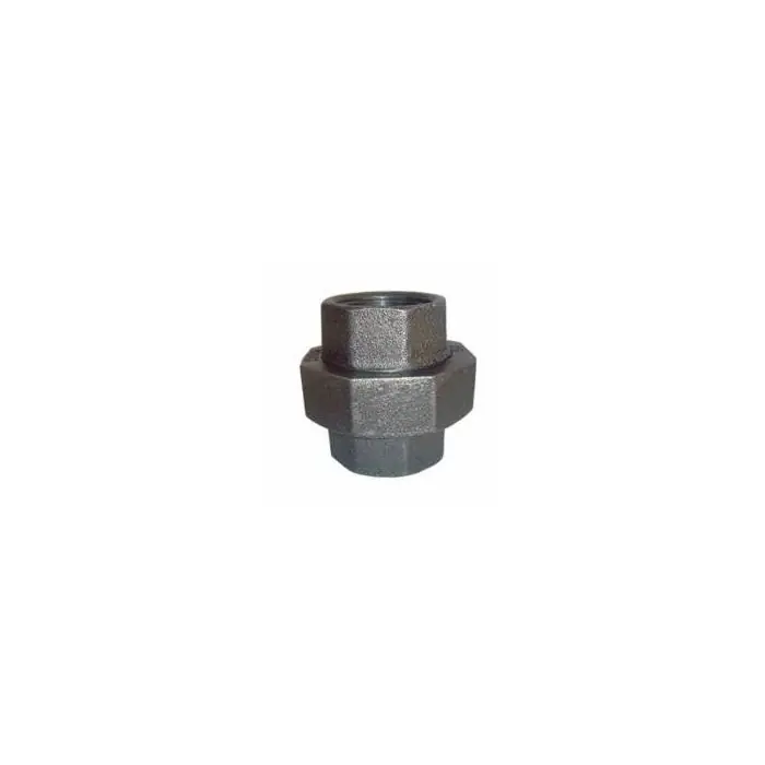 Anvil 0813509619 Fig 3463 Ground Joint Pipe Union, 3 in Nominal, FNPT End Style, 150 lb, Malleable Iron, Galvanized, Import