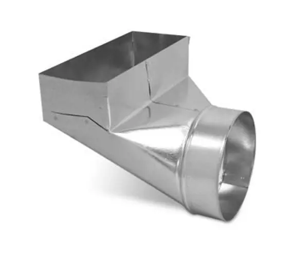 CLIFCO SHEET METAL MFG BT226E 2 1/4 x 12 x 6 End Boot