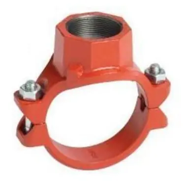 Victaulic CC0392NPE1 Mechanical-T Coupling with 1-1/2 in Grooved Bolted Branch Outlet
