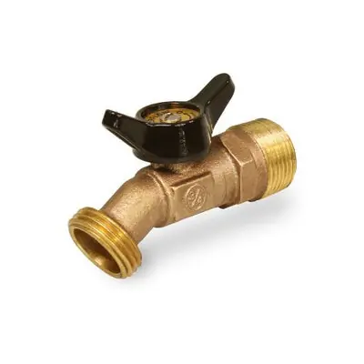 Everflow 46123-NL 1/2 Quarter Turn No Kink Hose Bib Lead Free