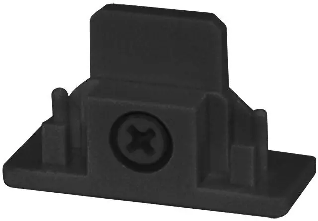 Juno TU28-BL Trac Dead End Lighting Track Dead End Black