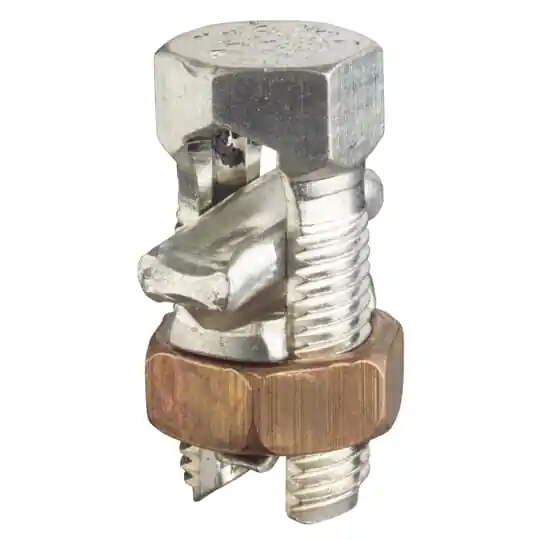 ABB 1HPS Blackburn 1HPS Split Bolt Connector Power 8 to 1 AWG ACSR/Solid/Stranded Aluminum/Copper Conductor