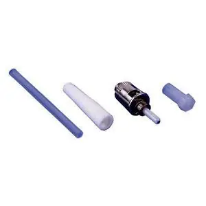 Corning 80611127533 Hot Melt ST Field Mount Fiber Optic Connector White