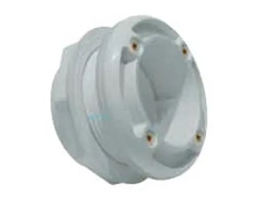 AquaStar 6HA25T20S101 AquaStar 6 Bulkhead Adapter 2.5 Thread 2 Socket with Gaskets and Locking Nut