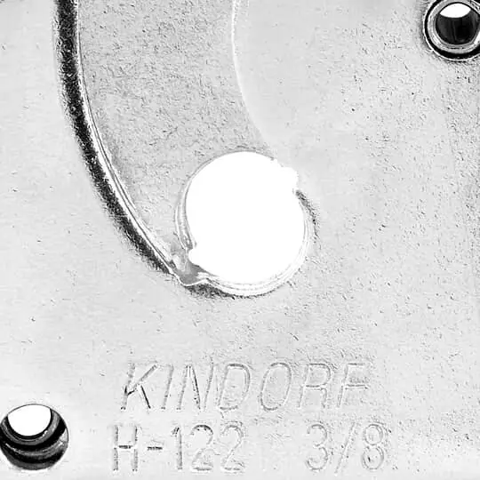 ABB H1223/8EG Kindorf H-122-3/8-EG 3/8 Inch Silvergalv Trapnut Strut Fastener