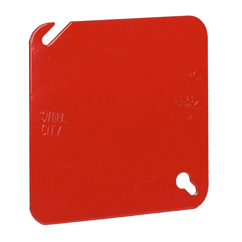 ABB 52C1RD 52-C-1RD T&B Flat 4-Square Red Cover