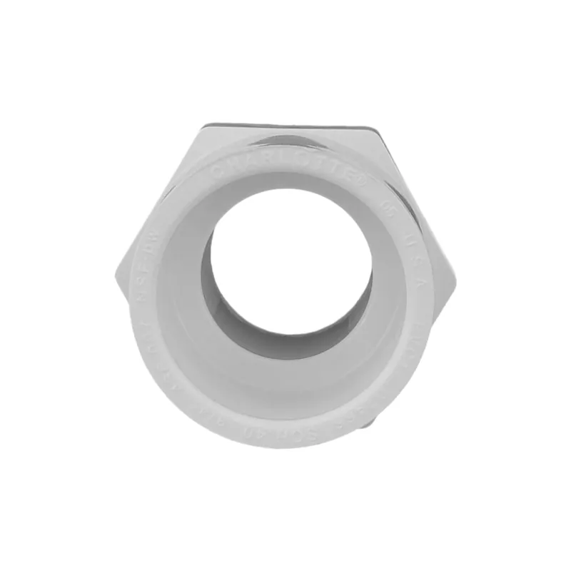 Charlotte Pipe PVC-02109-0800 3/4 - SCH40 PVC Adapter (Male) - Slip x MIP