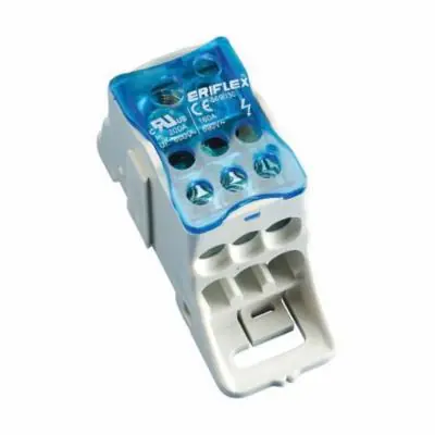 nVent ERIFLEX 569030 BLK;SGL PL; Power Distribution Blocks